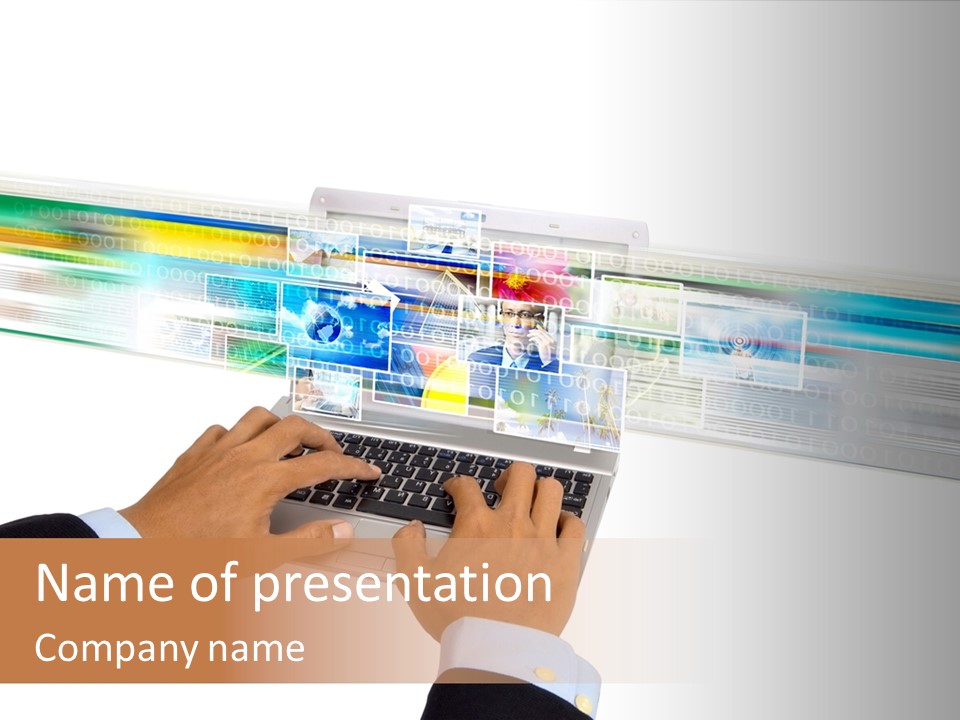 Imaging Website Concept PowerPoint Template