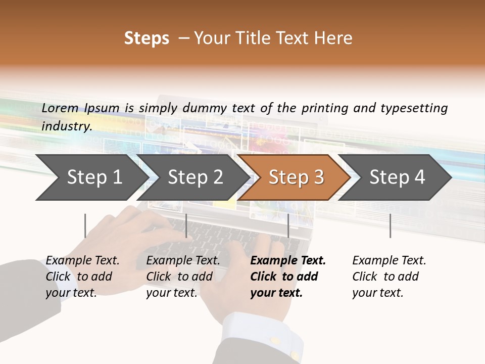 Imaging Website Concept PowerPoint Template