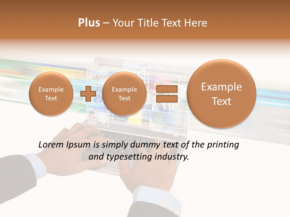 Imaging Website Concept PowerPoint Template