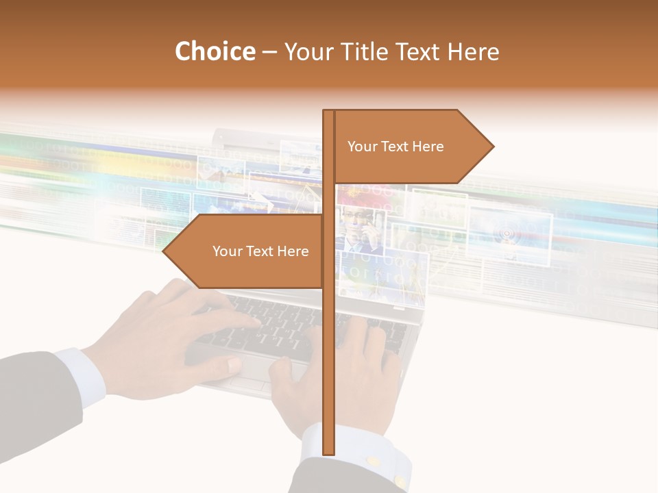 Imaging Website Concept PowerPoint Template