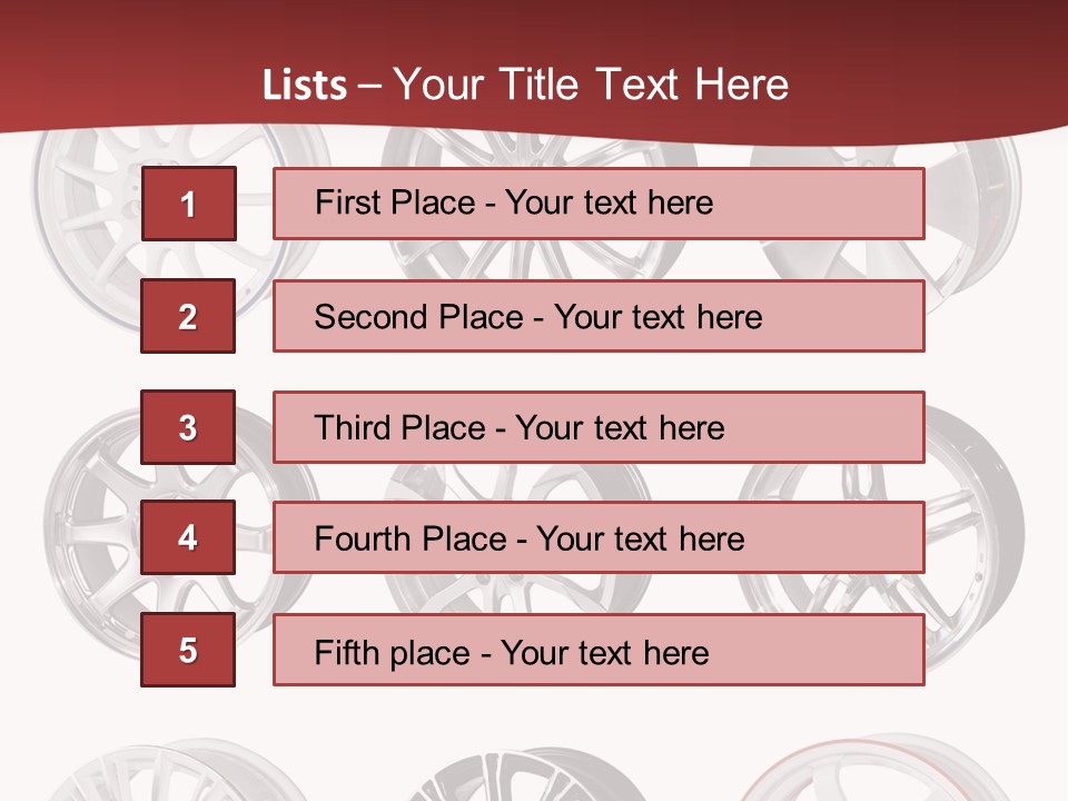 Vehicle Motor Auto PowerPoint Template