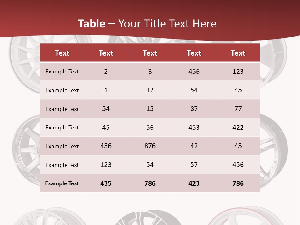 Vehicle Motor Auto PowerPoint Template