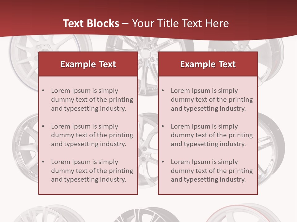 Vehicle Motor Auto PowerPoint Template