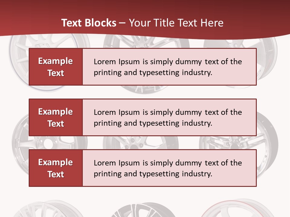 Vehicle Motor Auto PowerPoint Template