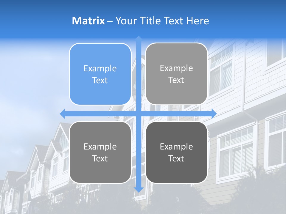 House Accommodation Luxury PowerPoint Template