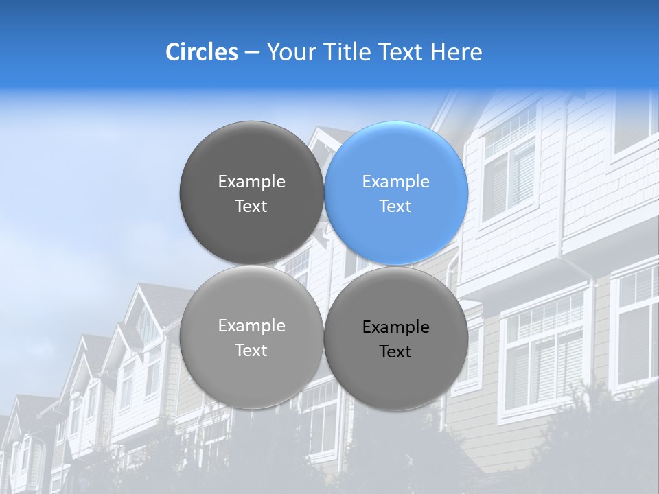 House Accommodation Luxury PowerPoint Template