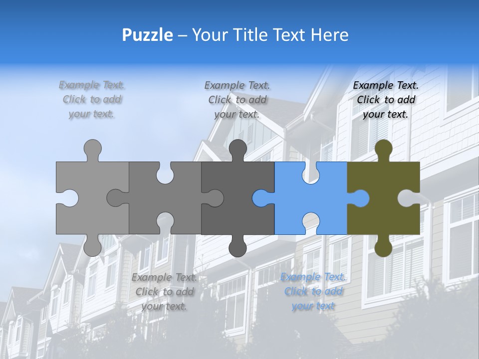 House Accommodation Luxury PowerPoint Template