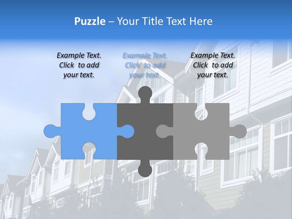 House Accommodation Luxury PowerPoint Template