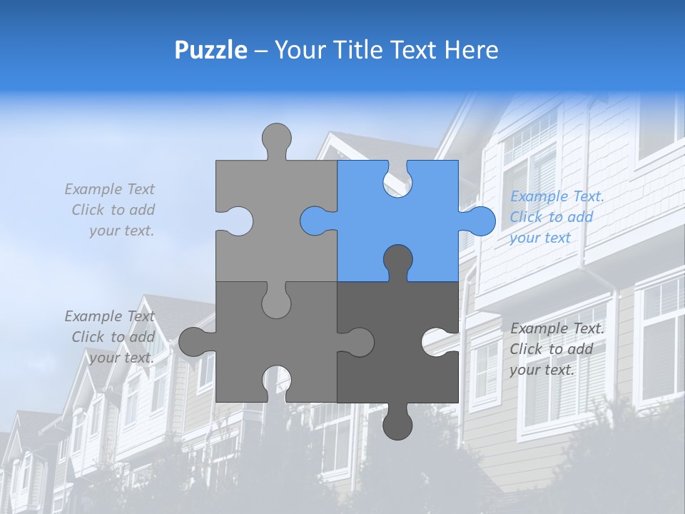 House Accommodation Luxury PowerPoint Template