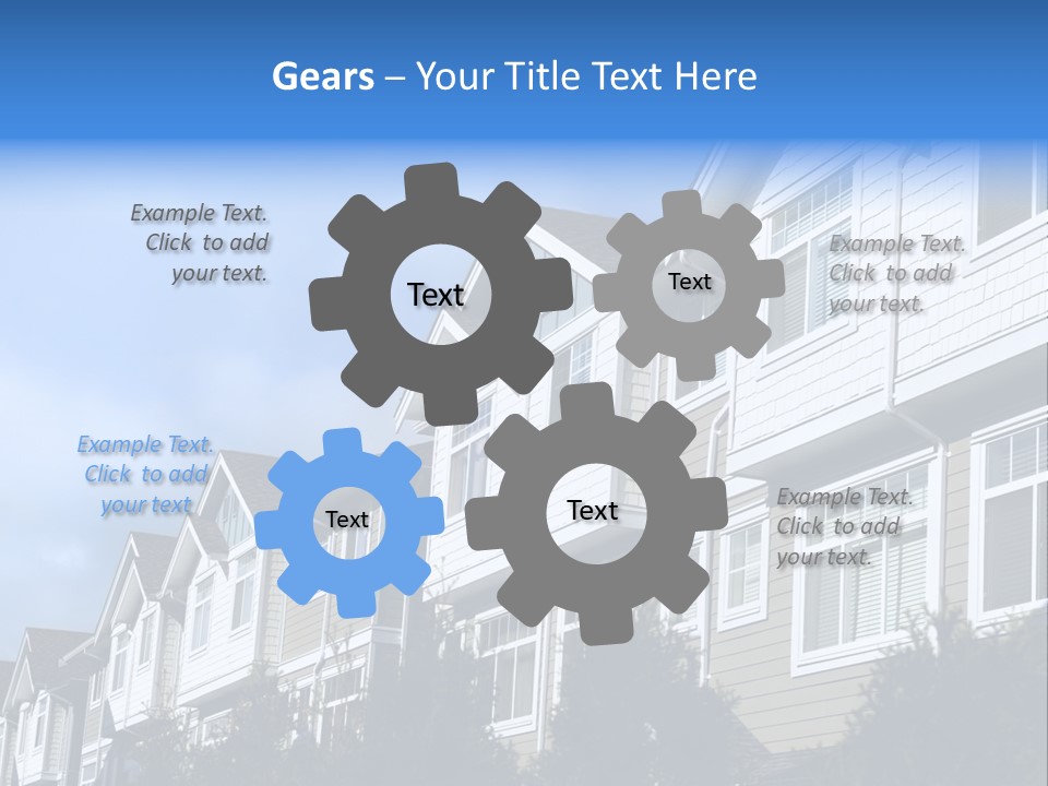 House Accommodation Luxury PowerPoint Template