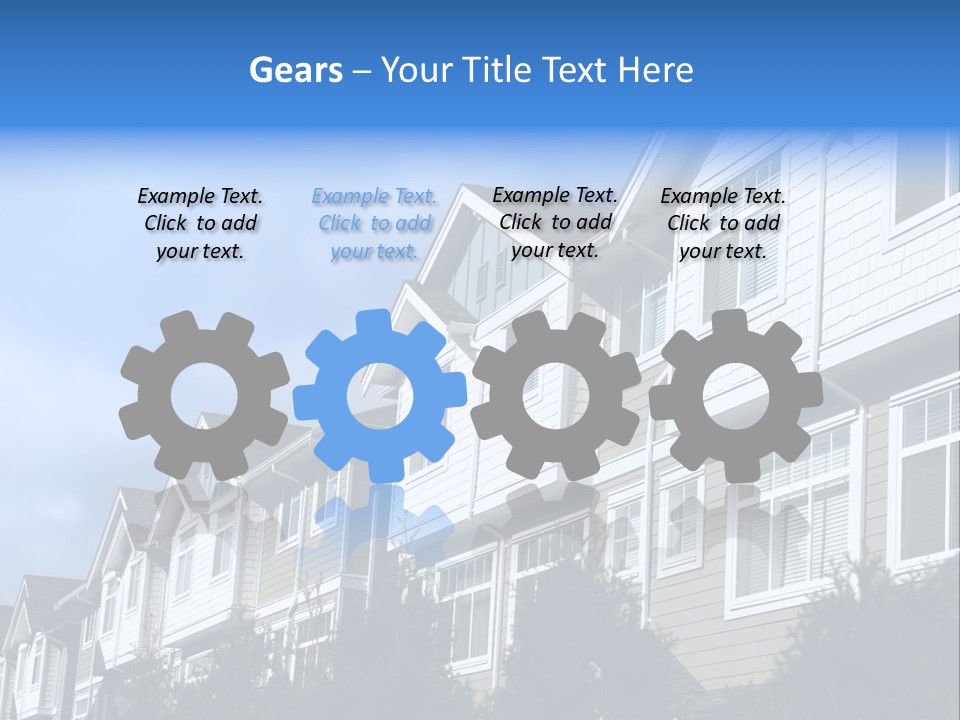 House Accommodation Luxury PowerPoint Template