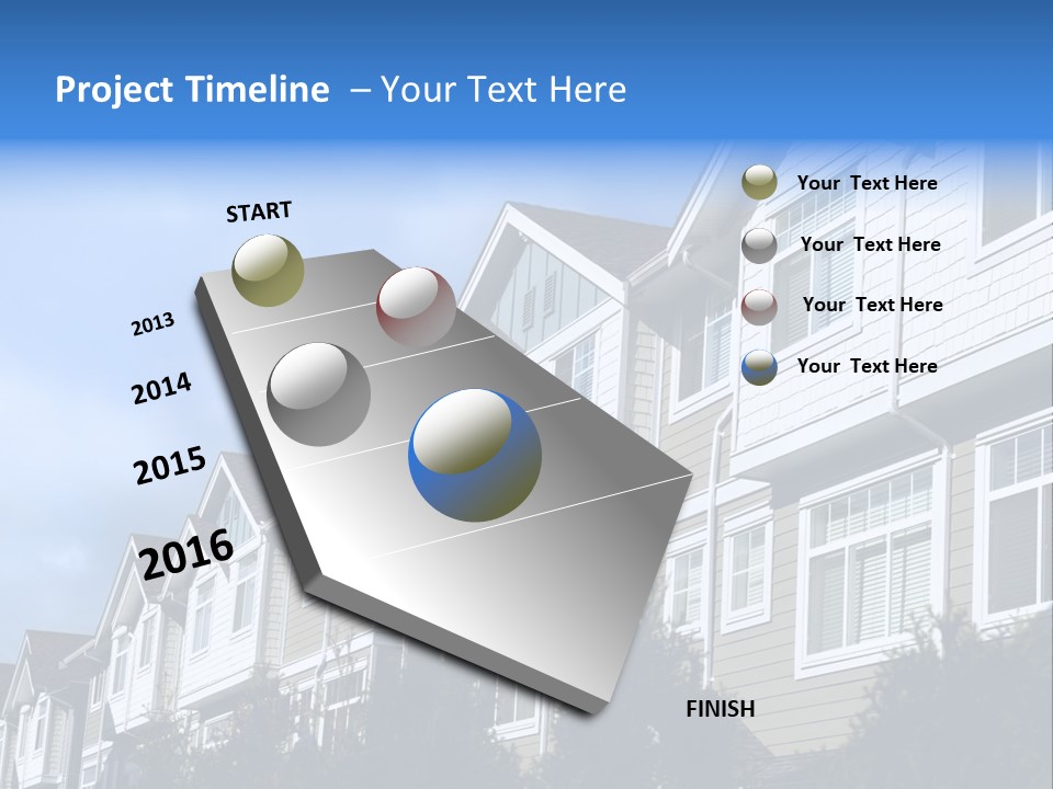 House Accommodation Luxury PowerPoint Template