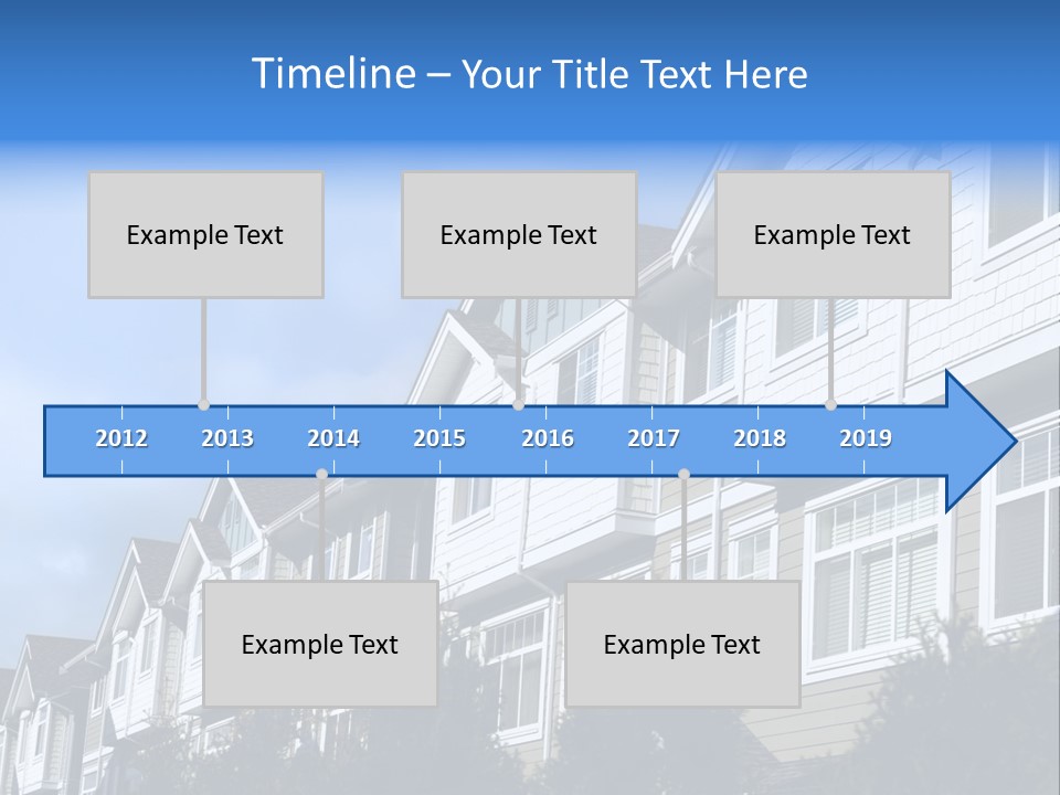 House Accommodation Luxury PowerPoint Template