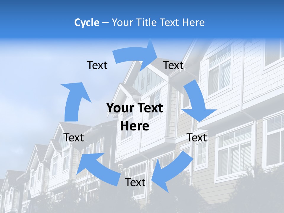 House Accommodation Luxury PowerPoint Template