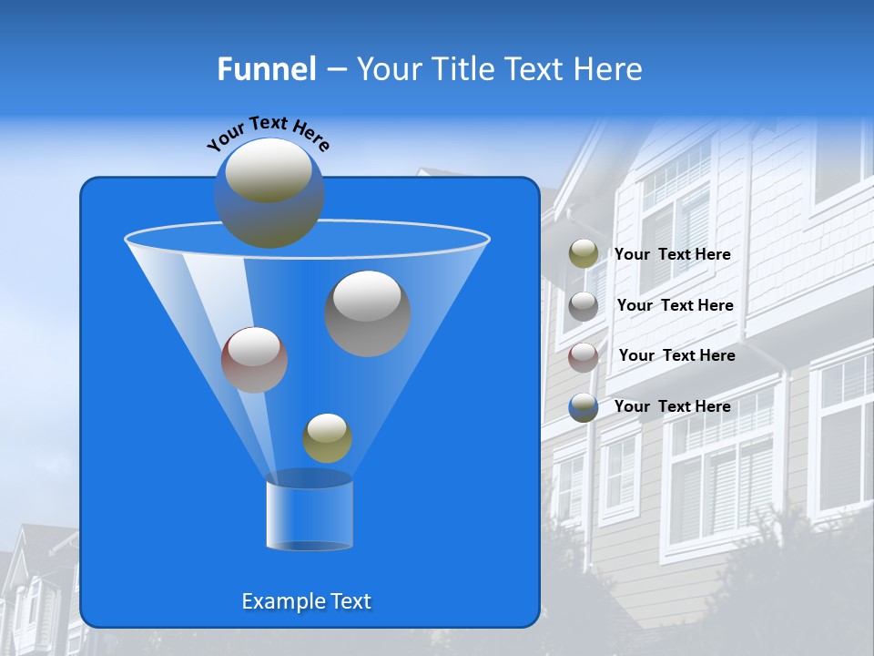 House Accommodation Luxury PowerPoint Template
