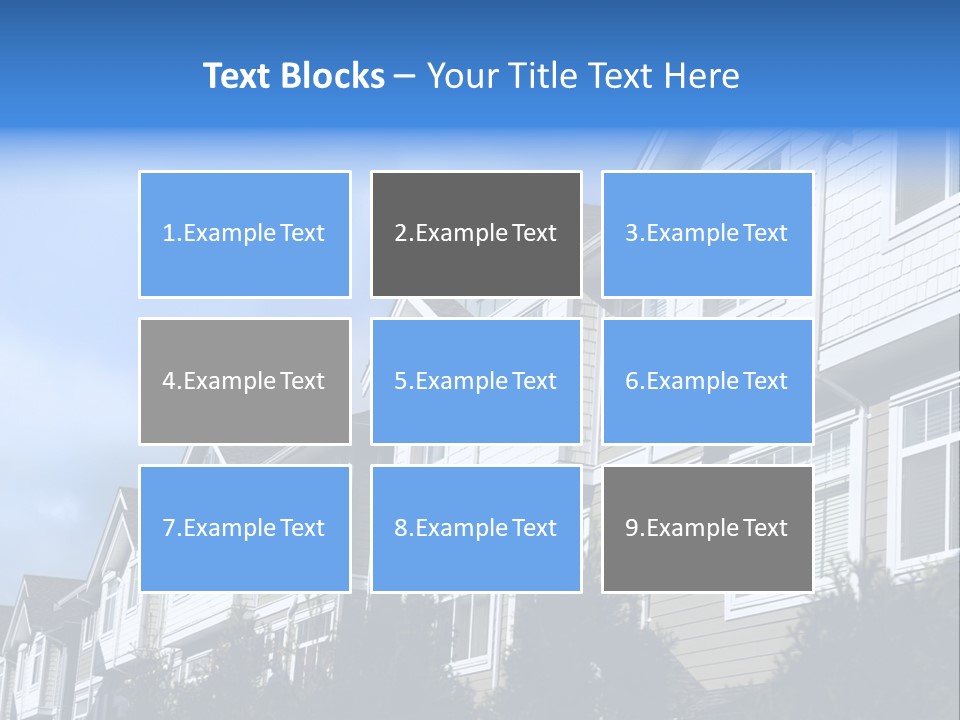 House Accommodation Luxury PowerPoint Template