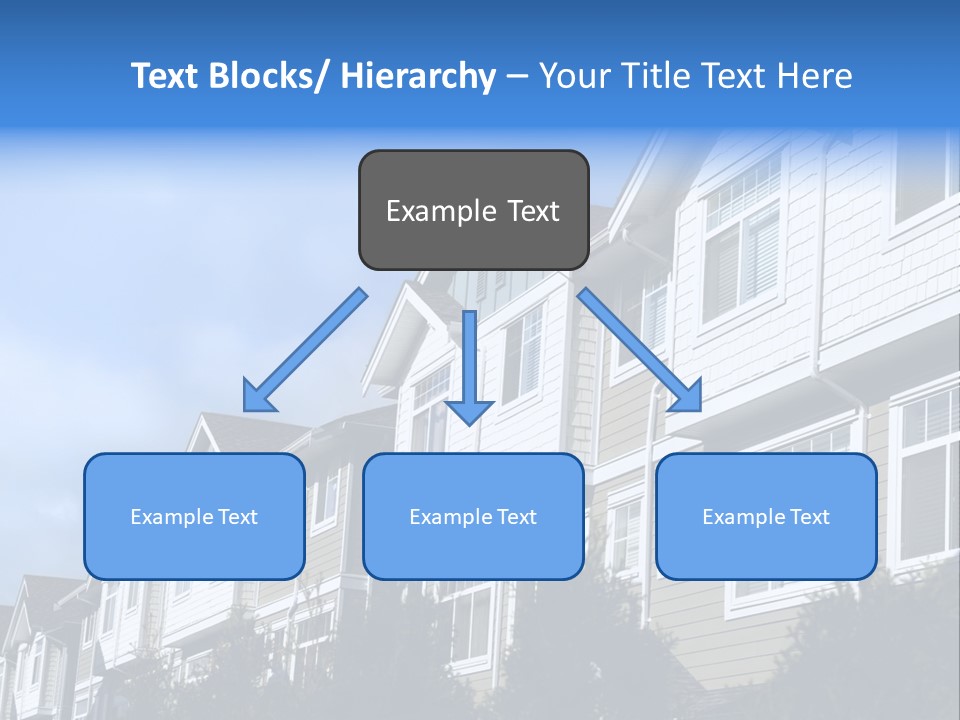 House Accommodation Luxury PowerPoint Template