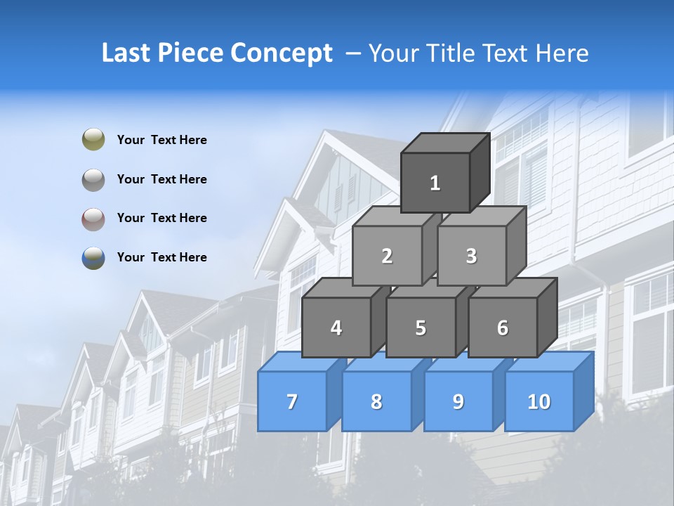 House Accommodation Luxury PowerPoint Template