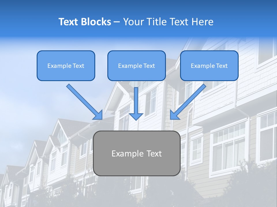 House Accommodation Luxury PowerPoint Template