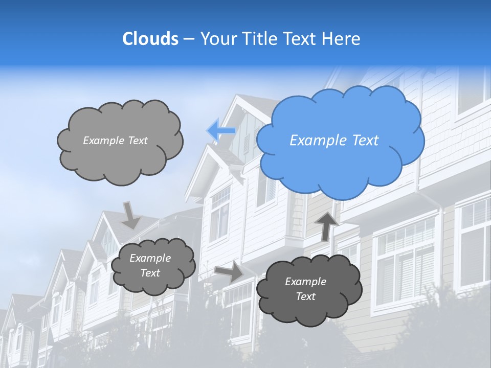 House Accommodation Luxury PowerPoint Template