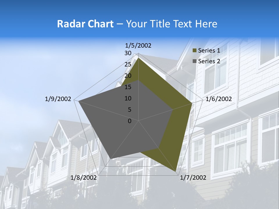 House Accommodation Luxury PowerPoint Template