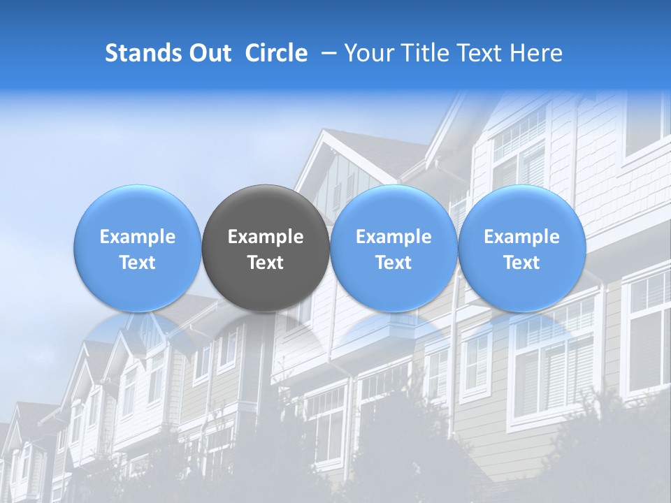 House Accommodation Luxury PowerPoint Template