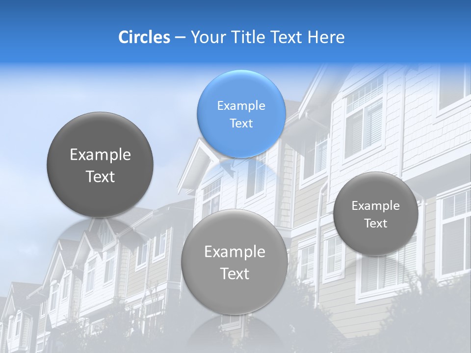 House Accommodation Luxury PowerPoint Template