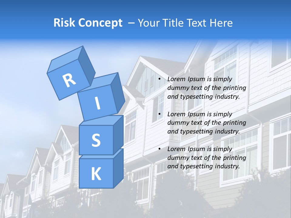 House Accommodation Luxury PowerPoint Template