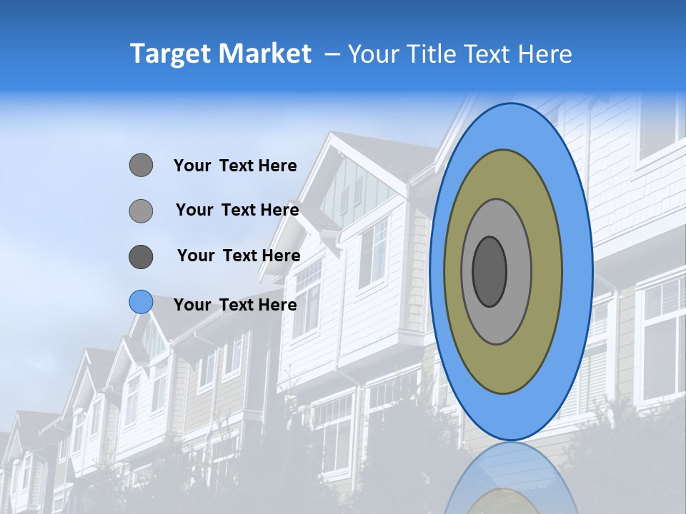 House Accommodation Luxury PowerPoint Template