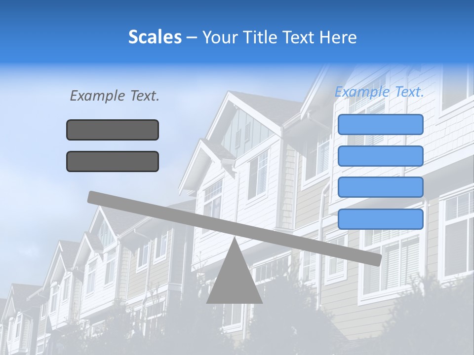 House Accommodation Luxury PowerPoint Template