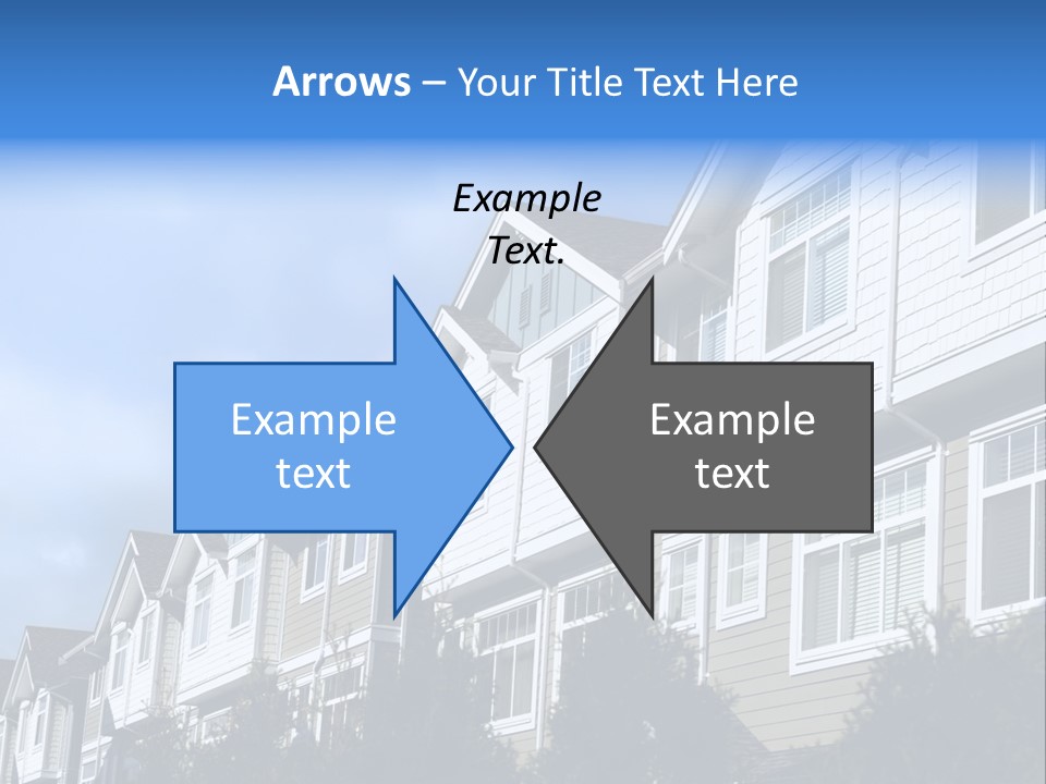 House Accommodation Luxury PowerPoint Template