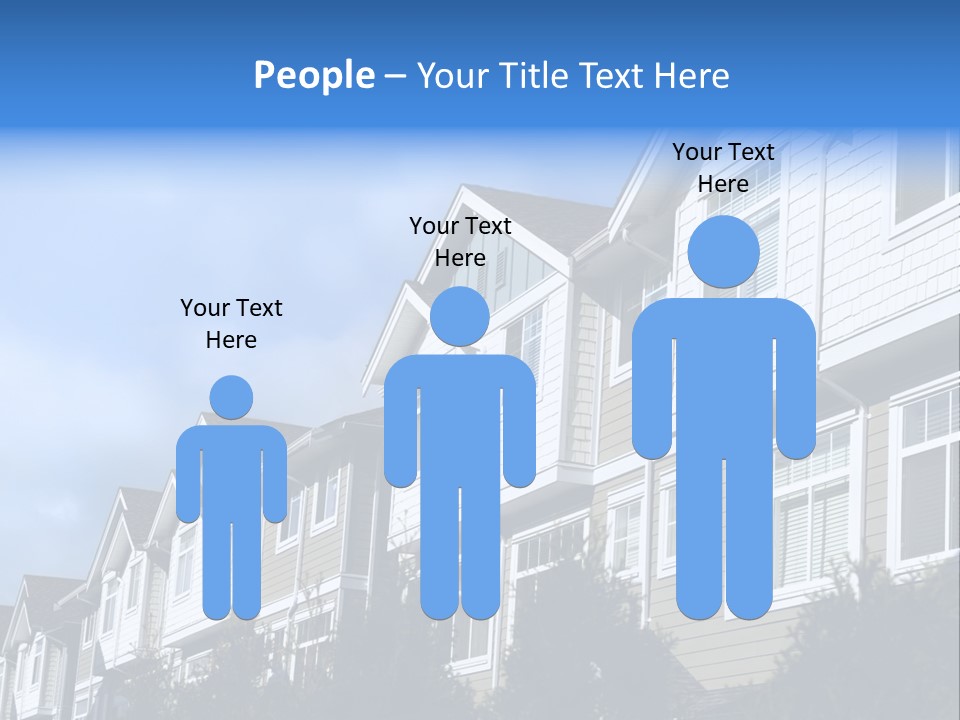 House Accommodation Luxury PowerPoint Template