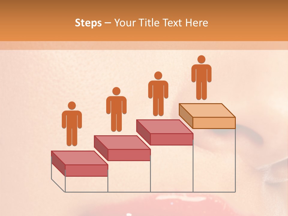 Lashes Colourful Teeth PowerPoint Template