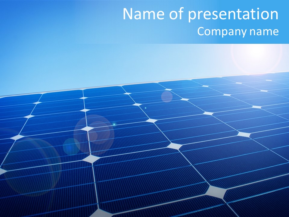 Renewable Environmental Space PowerPoint Template