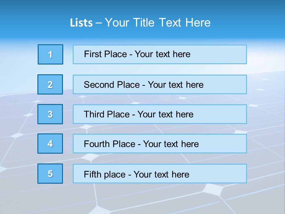 Renewable Environmental Space PowerPoint Template