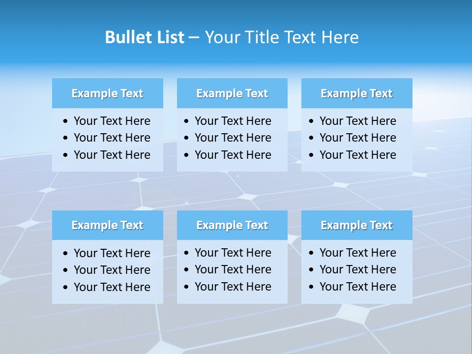 Renewable Environmental Space PowerPoint Template