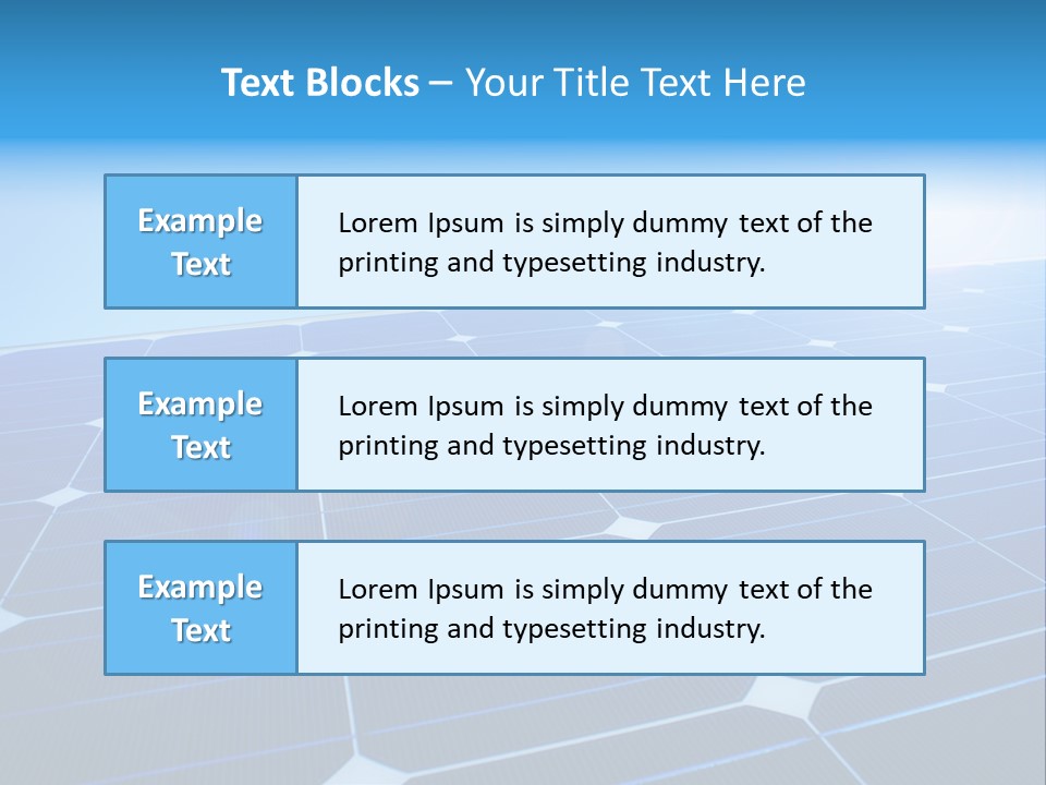 Renewable Environmental Space PowerPoint Template