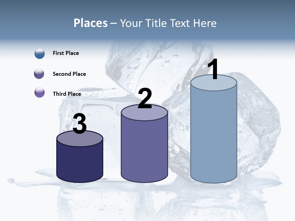 Transparent Refrigerate Freeze PowerPoint Template
