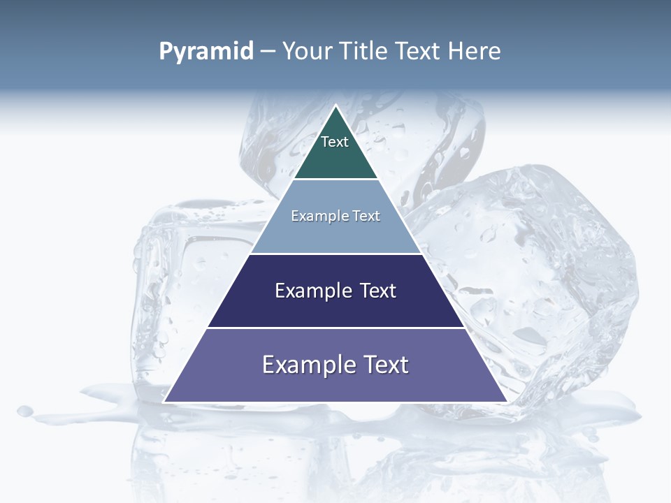 Transparent Refrigerate Freeze PowerPoint Template