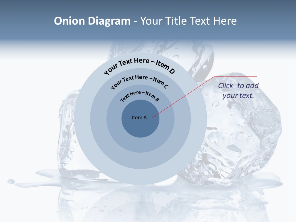 Transparent Refrigerate Freeze PowerPoint Template