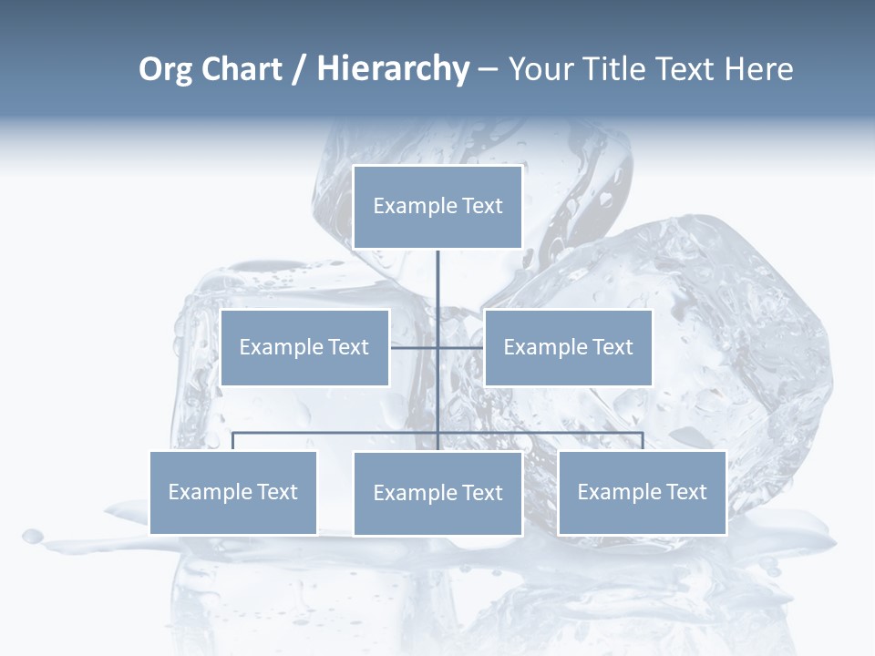 Transparent Refrigerate Freeze PowerPoint Template