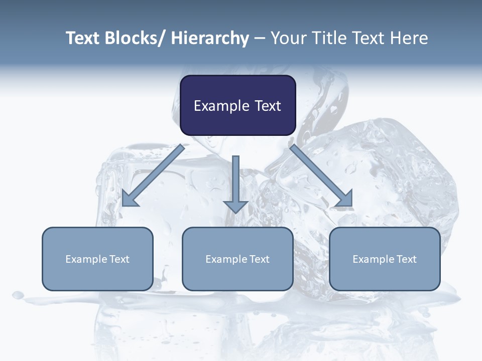 Transparent Refrigerate Freeze PowerPoint Template