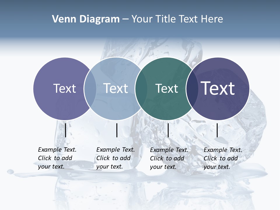 Transparent Refrigerate Freeze PowerPoint Template