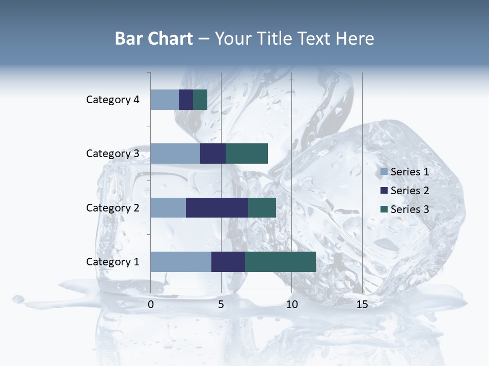 Transparent Refrigerate Freeze PowerPoint Template