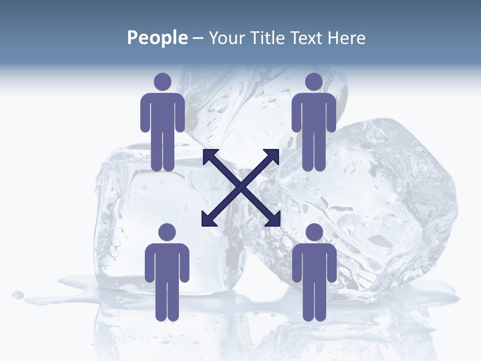 Transparent Refrigerate Freeze PowerPoint Template