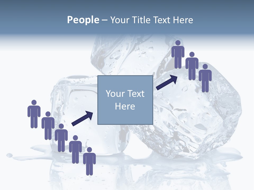 Transparent Refrigerate Freeze PowerPoint Template