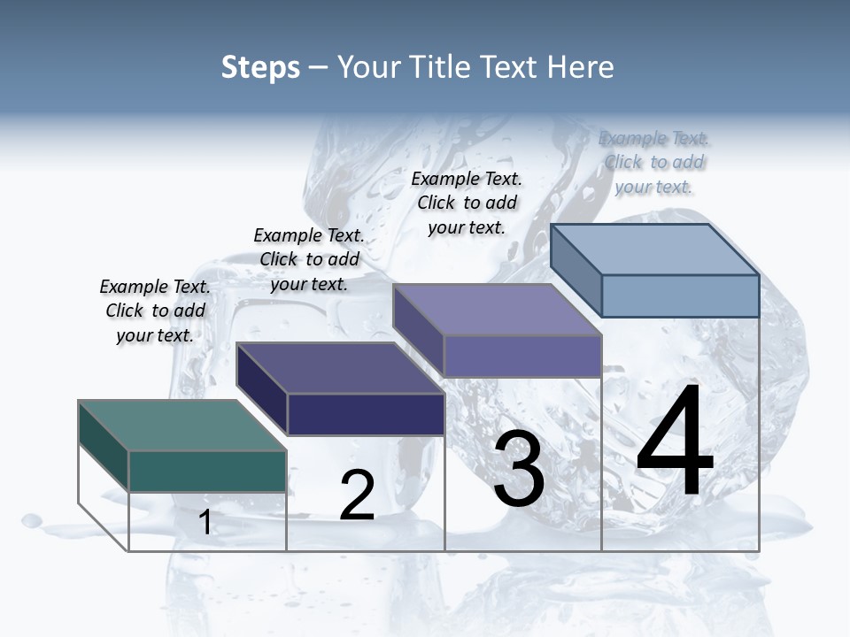 Transparent Refrigerate Freeze PowerPoint Template