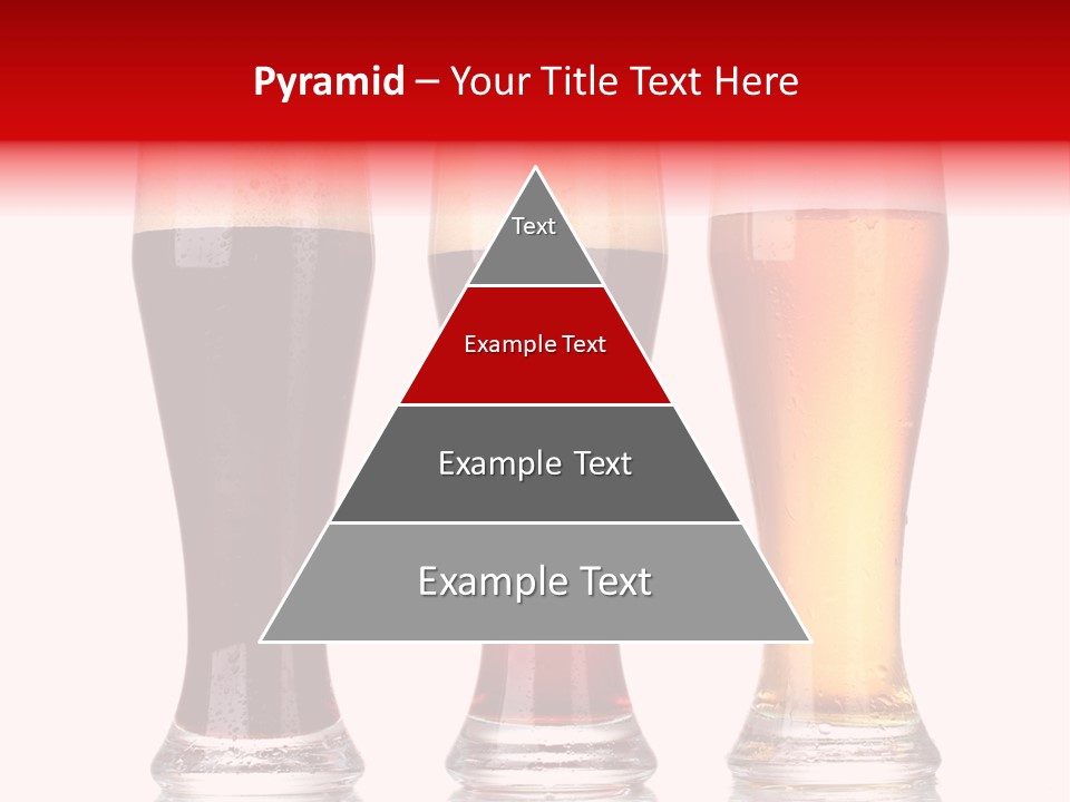 Bar Beaker Isolated PowerPoint Template