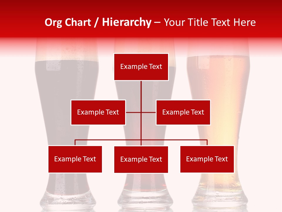 Bar Beaker Isolated PowerPoint Template