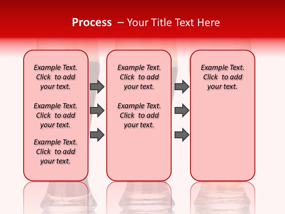 Bar Beaker Isolated PowerPoint Template